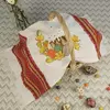 Пасхальний рушник 70 см червоно-жовтий Пасхальний рушник 70 см червоно-жовтий