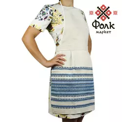 Фартух жіночий для кухні блакитний Фартух жіночий для кухні блакитний