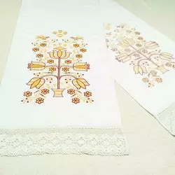 Вишитий весільний рушник під ноги 150см. Вишитий весільний рушник під ноги 150см.