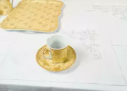 Біла Різдвяна серветка Сяйво Біла Різдвяна серветка Сяйво