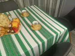 Скатертина з українською вишивкою 240х145 см Скатертина з українською вишивкою 240х145 см
