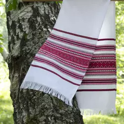 Весільний рушник тканий 110 см Весільний рушник тканий 110 см
