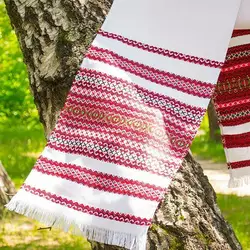 Вінчальний рушник під ноги 180 см Вінчальний рушник під ноги 180 см